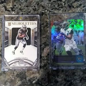Amari Cooper Silhouette and a TJ Yeldon Prestige